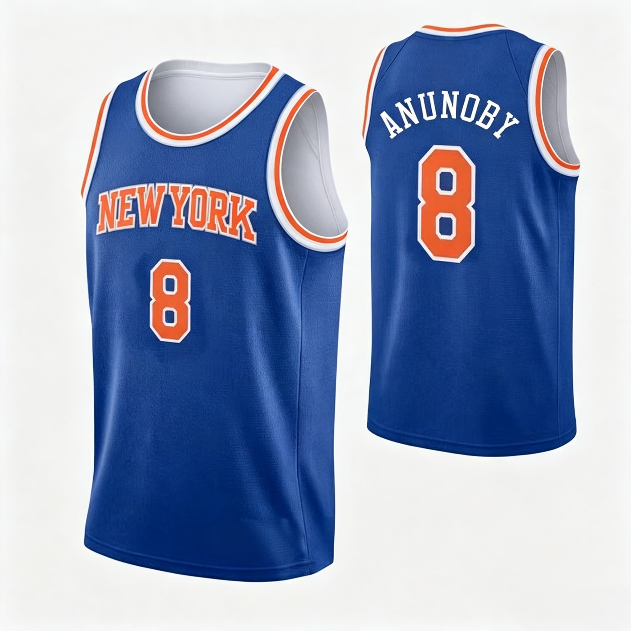 Vintage Fashion Toys - Men Anunoby #8 New York Basketball