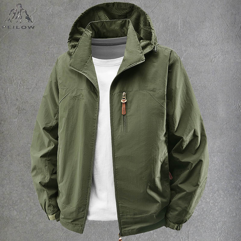 Varsity Jacket Wool - Spring Autumn Windbreaker Waterproof Hiking Jackets