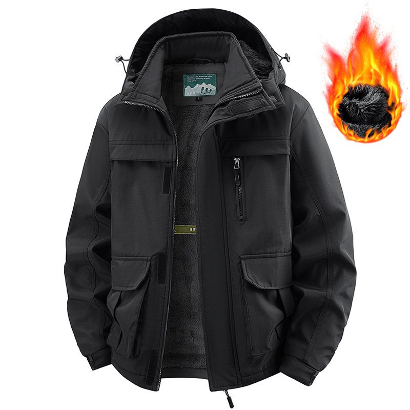 winter jacket man with hood fl - Varsity Jacket Wool 评论和价格