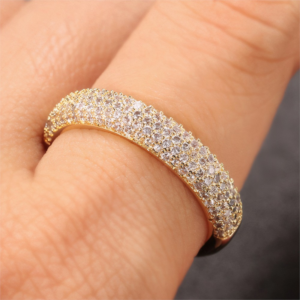 Light Luxury Shiny Ring For Wo - Vintage Fashion Faire 评论和价格
