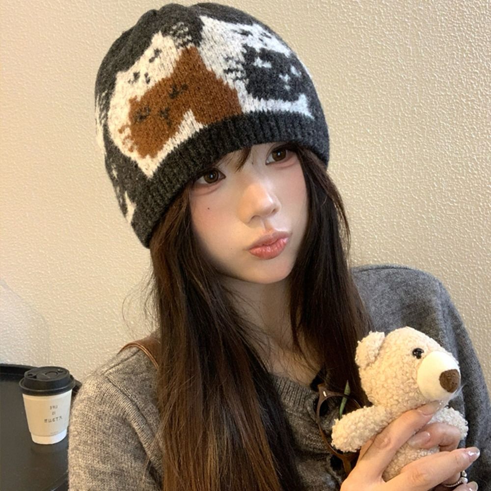 Fashion Warm Jacquard Cat Knit - Vintage Fashion Faire 评论和价格