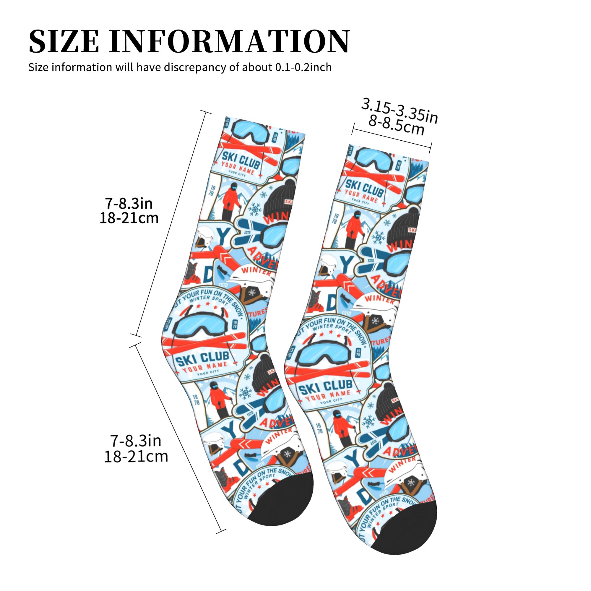 Vintage Red Blue Ski Club Seam - Vintage Fashion Prints 评论和价格