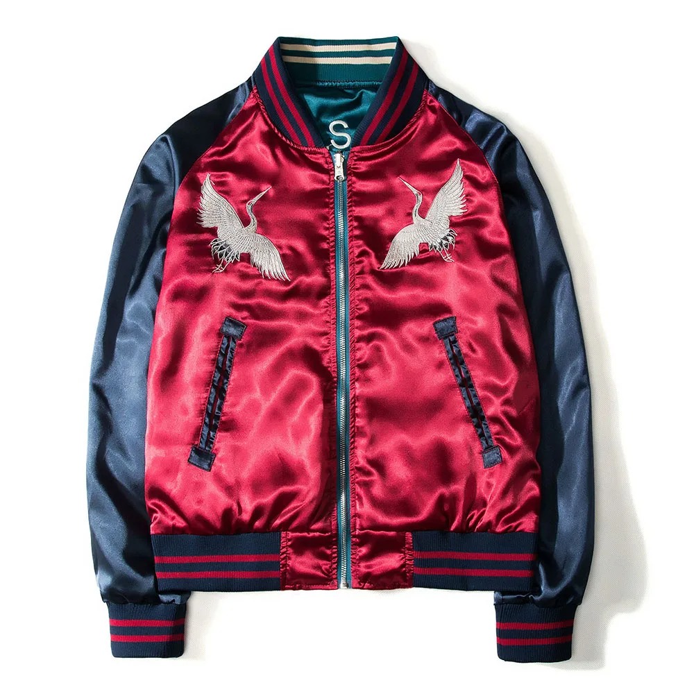 Reversible Baseball Jacket Men - Varsity Jacket Wool 评论和价格
