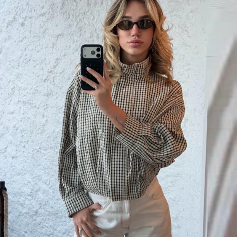 Plaid Bomber Jacket Women Demi - Varsity Jacket Wool 评论和价格