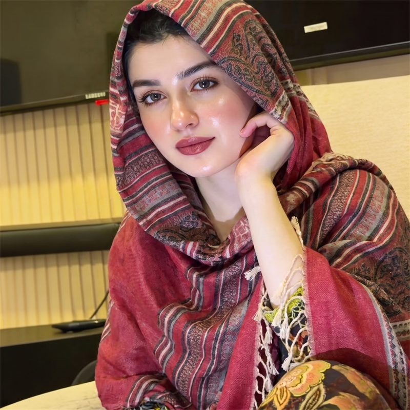Vintage Paisley Print Hijab Fa - Vintage Fashion Prints 评论和价格