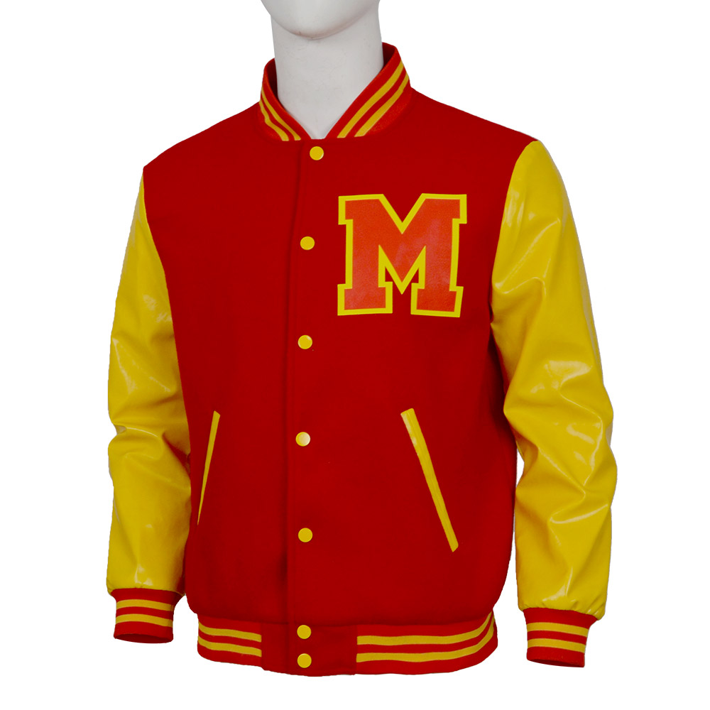 Michael Jackson Cosplay Varsit - Varsity Jacket Wool 评论和价格