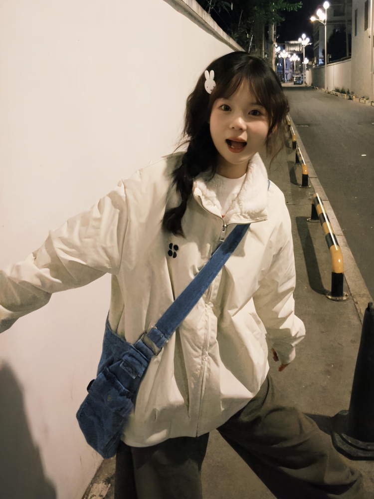 Lamb Wool Jacket Lambswool Wom - Varsity Jacket Wool 评论和价格