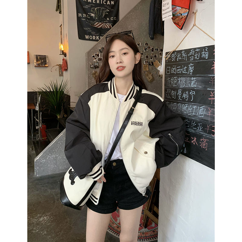 Baseball Jackets Purple Womens - Varsity Jacket Wool 评论和价格