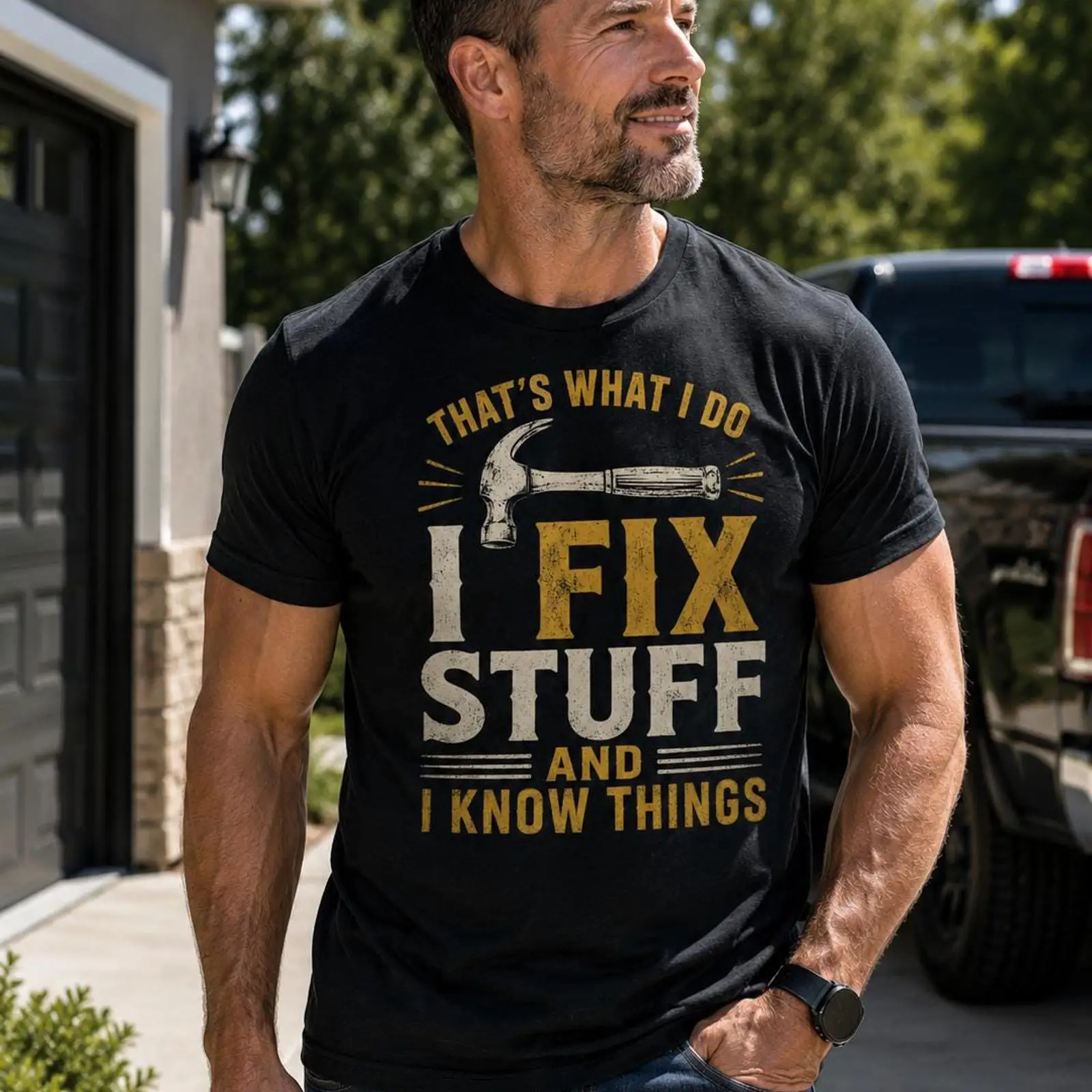 I Fix Stuff and Know Things T  - Vintage Fashion Stuff 评论和价格