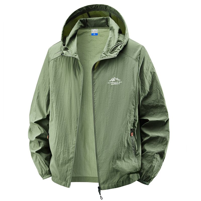 Hooded sunscreen clothing summ - Varsity Jacket Wool 评论和价格