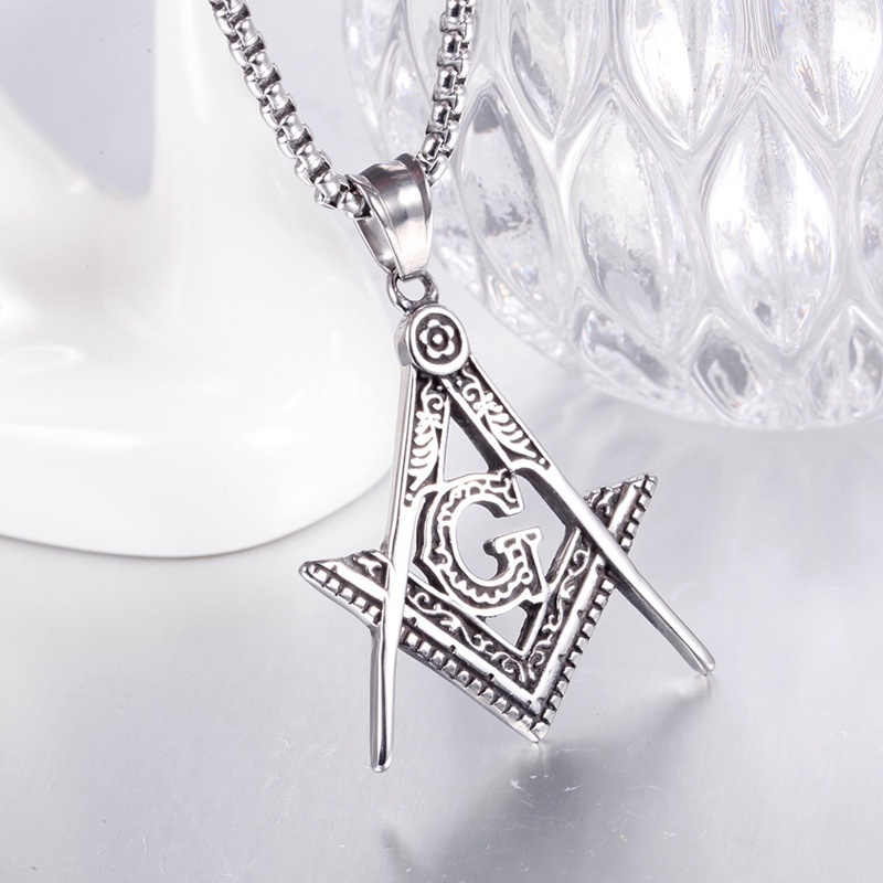 New Ag Freemasonry Pendant Nec - Vintage Fashion Stuff 评论和价格