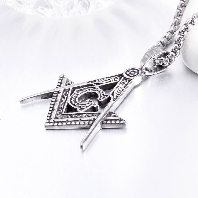 New Ag Freemasonry Pendant Nec - Vintage Fashion Stuff 评论和价格