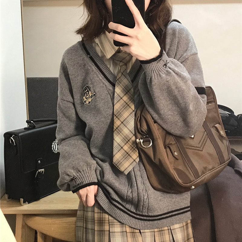 Deeptown Vintage Preppy Women  - Vintage Fashion Style Female 评论和价格
