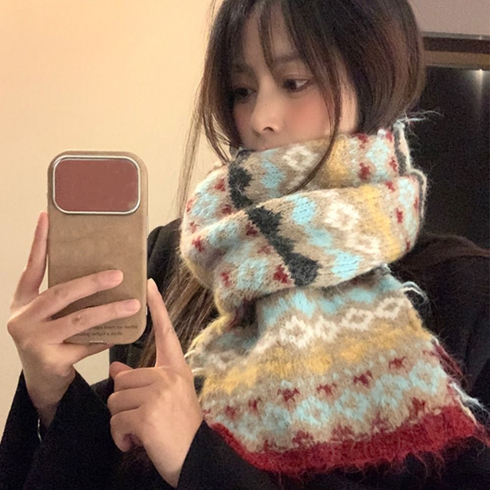 Fashion Warm Jacquard Knitted  - Vintage Fashion Faire 评论和价格