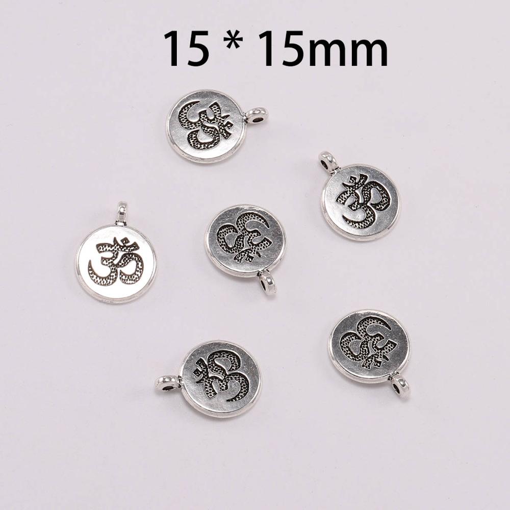 10pcs/lot Antique Chakra Charm - Vintage Fashion Nz 评论和价格