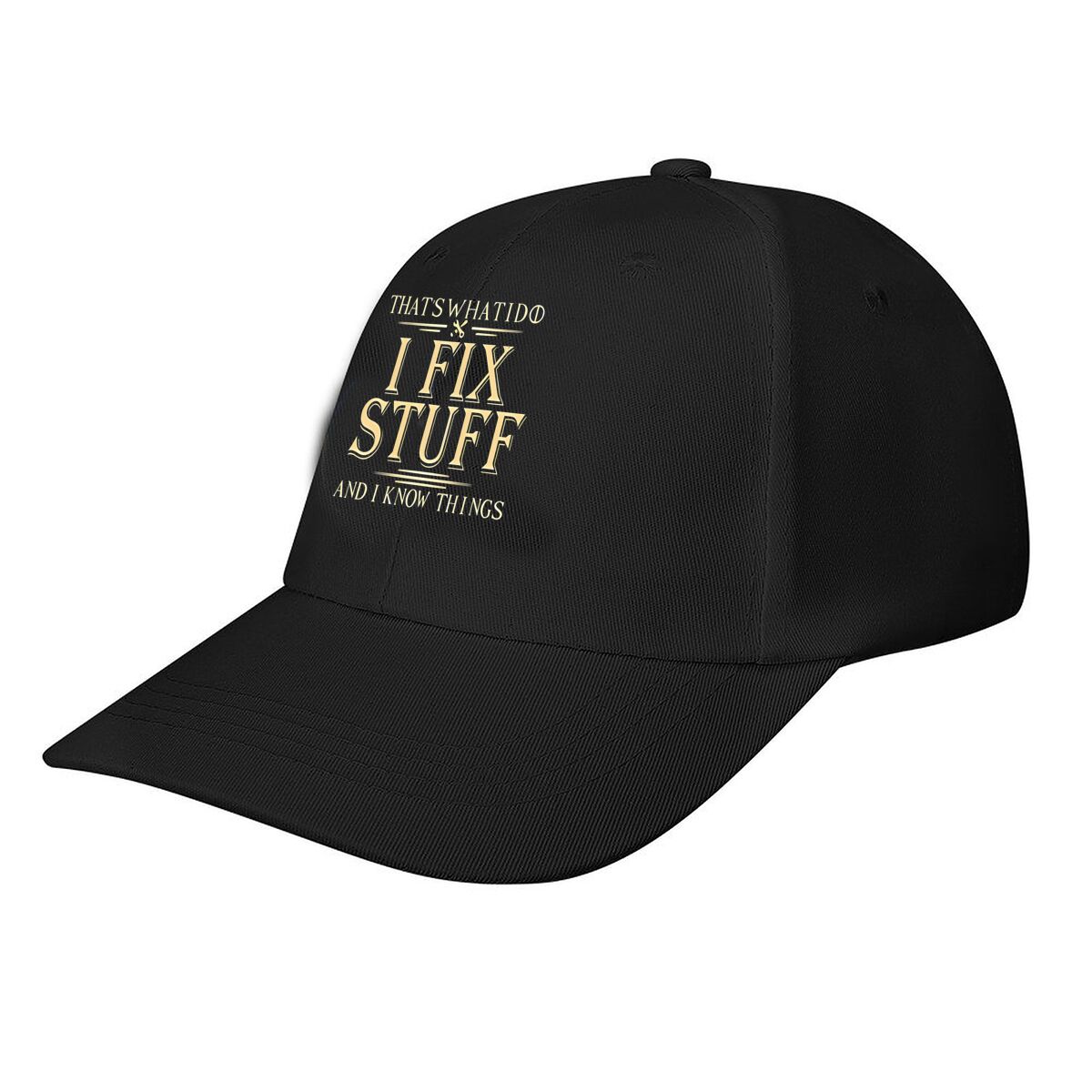 Black Vintage I Fix Stuff Base - Vintage Fashion Stuff 评论和价格