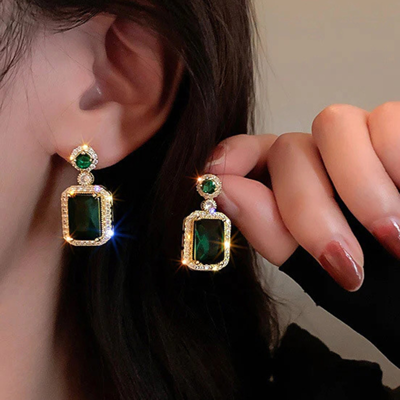 Wedding Engagement Earrings Wo - Vintage Fashion Faire 评论和价格