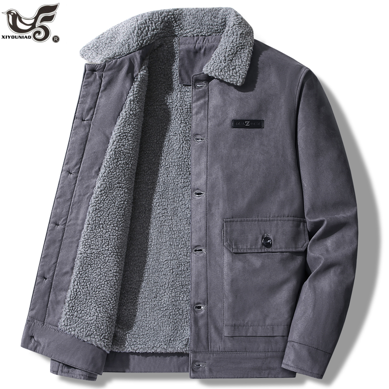 Men's Suede Jacket Autumn Retr - Varsity Jacket Wool 评论和价格