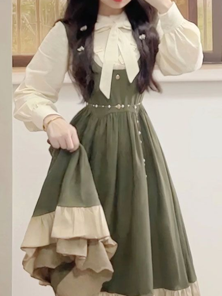 2025 New Japanese Korean Kawai - Vintage Fashion Style Female 评论和价格