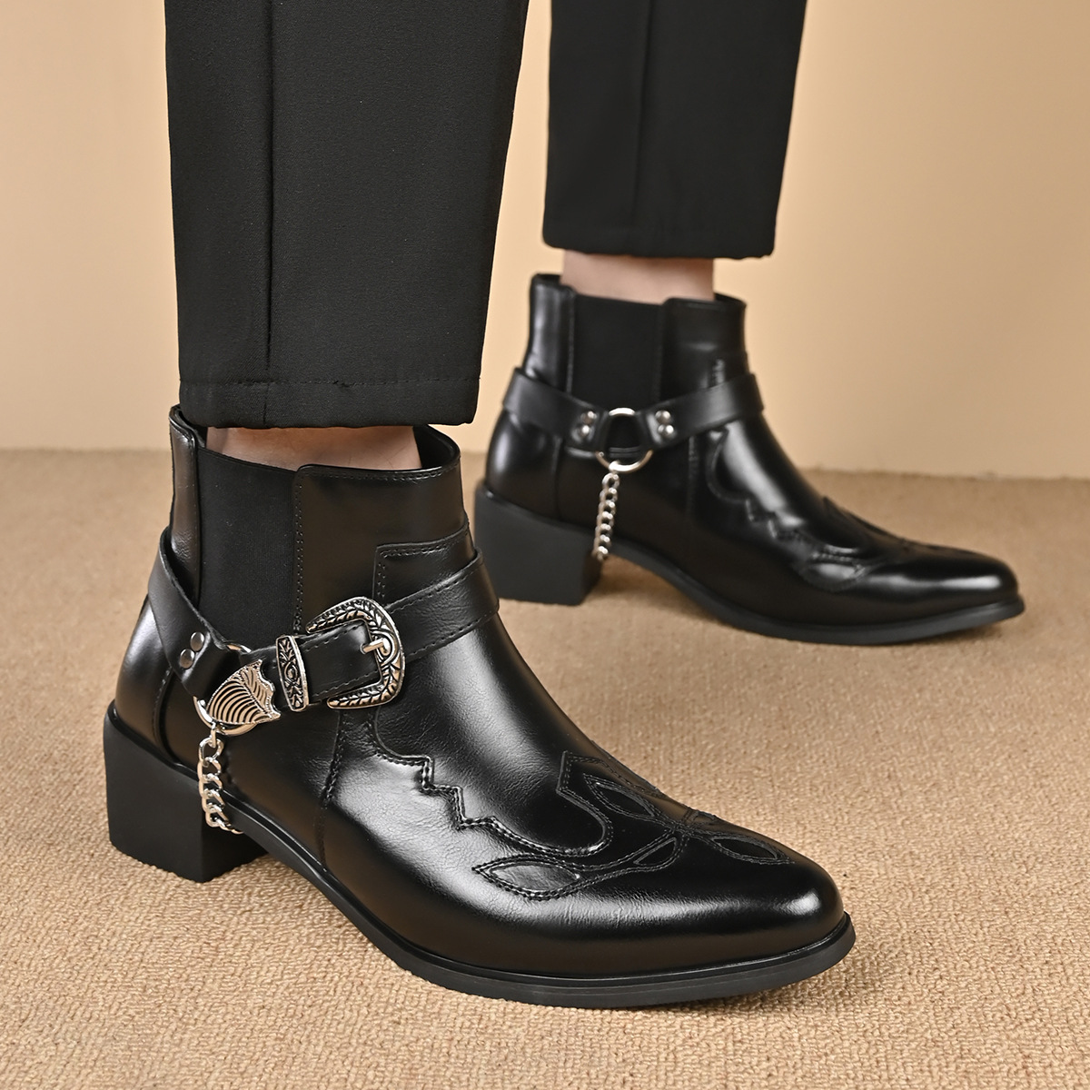 Fashion 2026 Men's Vintage Cow - Vintage Fashion Designers 评论和价格