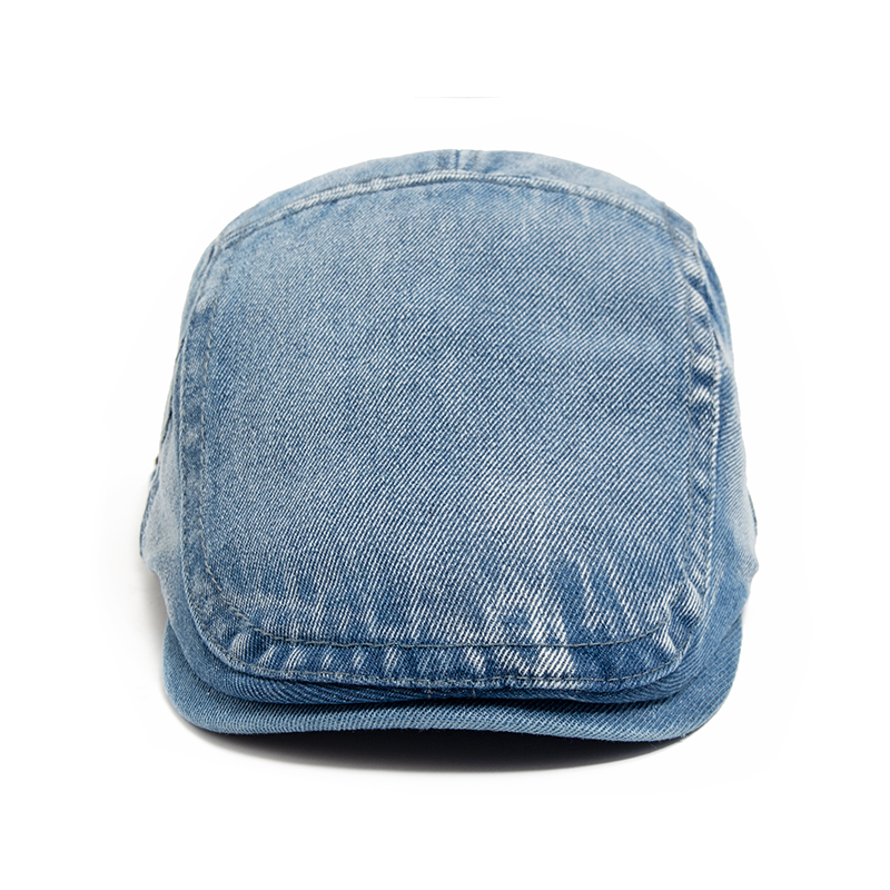 New Denim Cotton Beret Men Vin - Vintage Fashion Nz 评论和价格